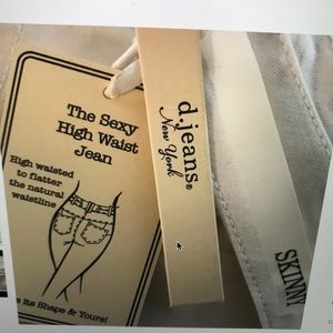 D jEANS. Size 16, NWT white